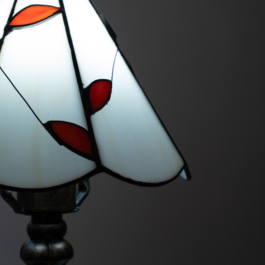 Brilagi - Tiffany-stil bordslampa i glasmosaik FOLIA 1xE27/60W/230V