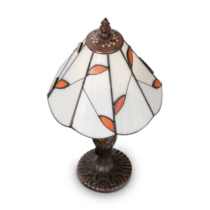 Brilagi - Tiffany-stil bordslampa i glasmosaik FOLIA 1xE27/60W/230V