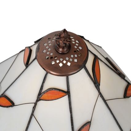 Brilagi - Tiffany-stil bordslampa i glasmosaik FOLIA 1xE27/60W/230V