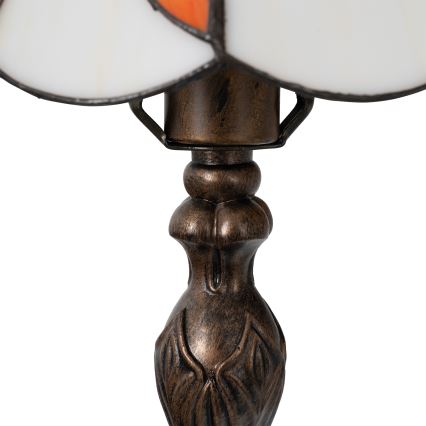 Brilagi - Tiffany-stil bordslampa i glasmosaik FOLIA 1xE27/60W/230V