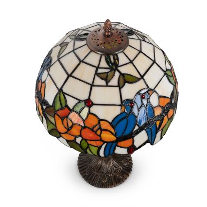Brilagi - Tiffany-stil bordslampa i glasmosaik JUNGLE 1xE27/60W/230V