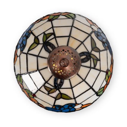 Brilagi - Tiffany-stil bordslampa i glasmosaik JUNGLE 1xE27/60W/230V