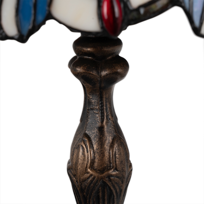 Brilagi - Tiffany-stil bordslampa i glasmosaik JUNGLE 1xE27/60W/230V