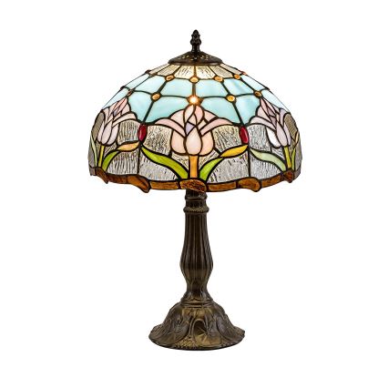 Brilagi - Tiffany-stil bordslampa LORAS 1xE27/40W/230V