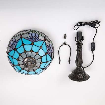 Brilagi - Tiffany-stil bordslampa LORAS 1xE27/40W/230V