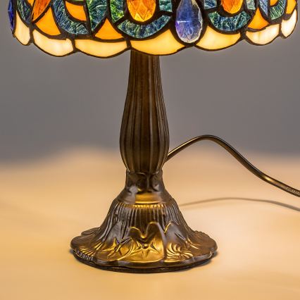 Brilagi - Tiffany-stil bordslampa LUISA 1xE14/40W/230V