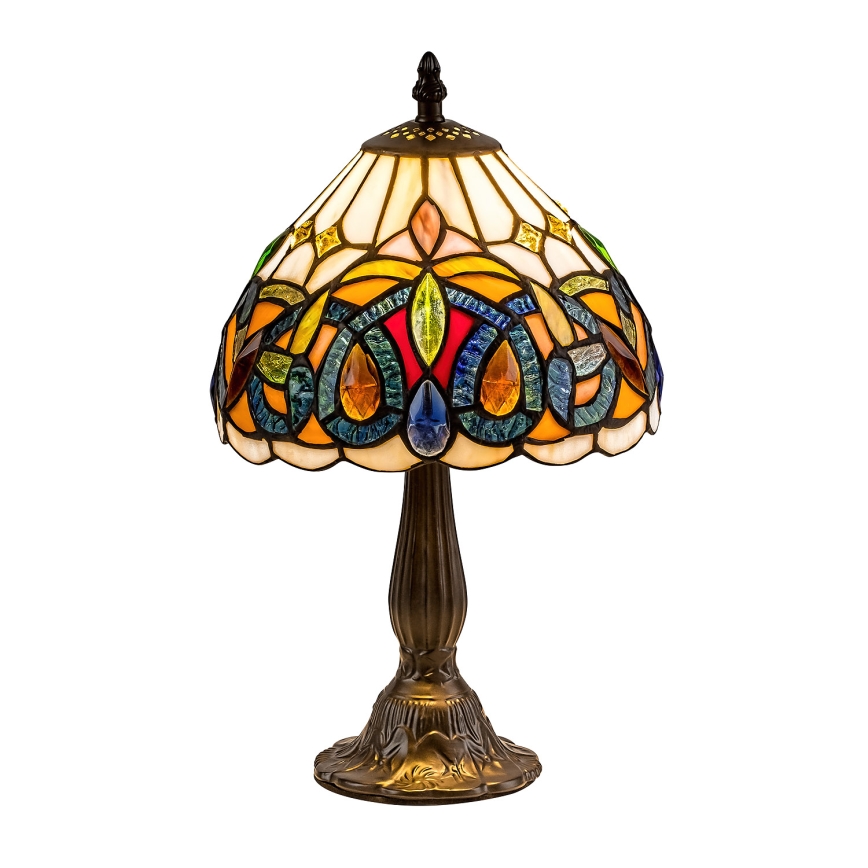 Brilagi - Tiffany-stil bordslampa LUISA 1xE14/40W/230V