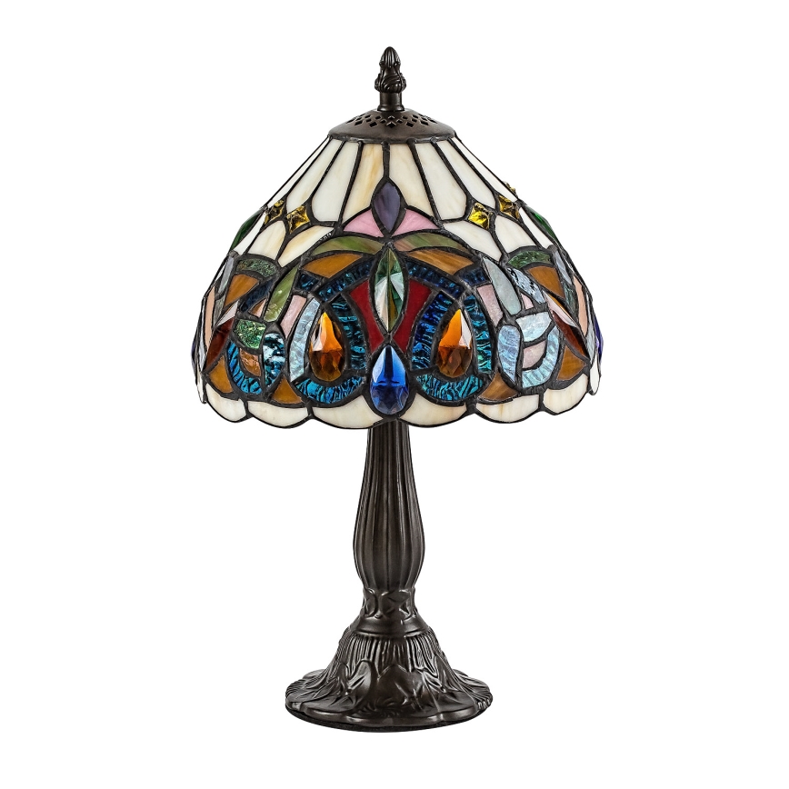 Brilagi - Tiffany-stil bordslampa LUISA 1xE14/40W/230V