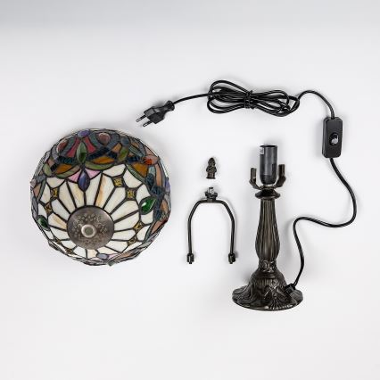 Brilagi - Tiffany-stil bordslampa LUISA 1xE14/40W/230V