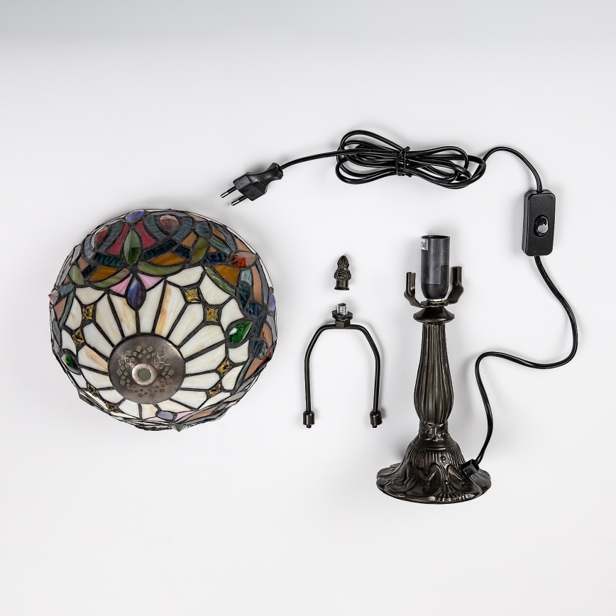 Brilagi - Tiffany-stil bordslampa LUISA 1xE14/40W/230V