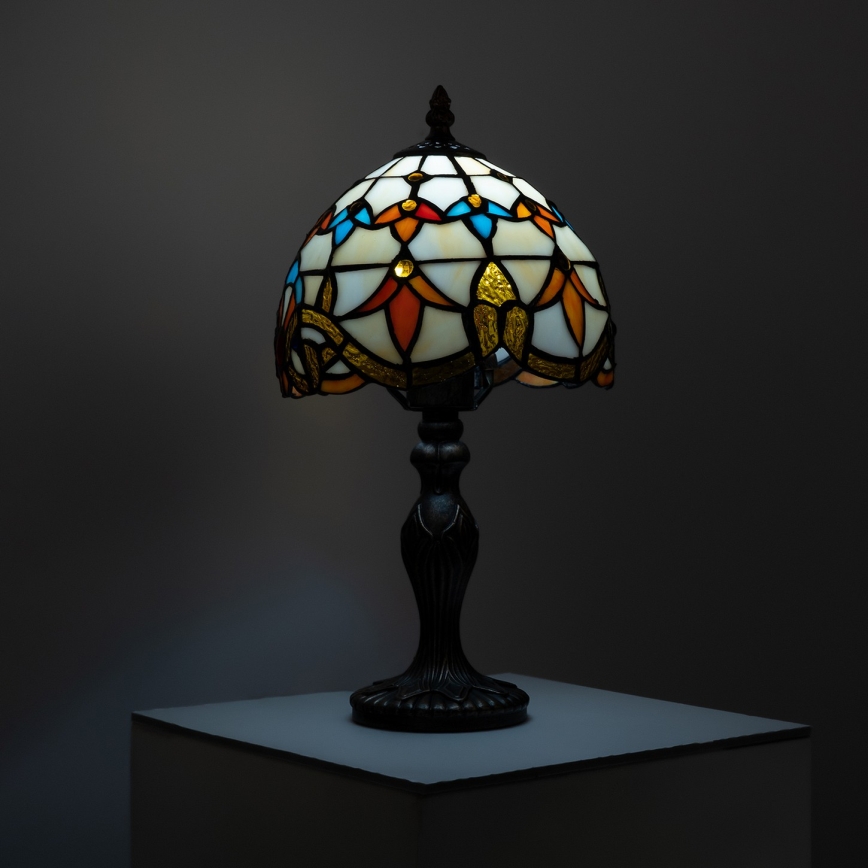 Brilagi - Tiffany-stil bordslampa MIRABELLA 1xE27/60W/230V