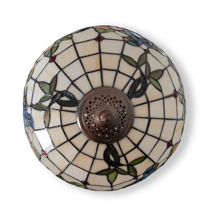 Brilagi - Tiffany-stil glasmosaik bordslampa JUNGLE 2xE27/60W/230V