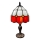 Brilagi – Tiffany-stil glasmosaik bordslampa SIENNA, 1xE27/60W/230V