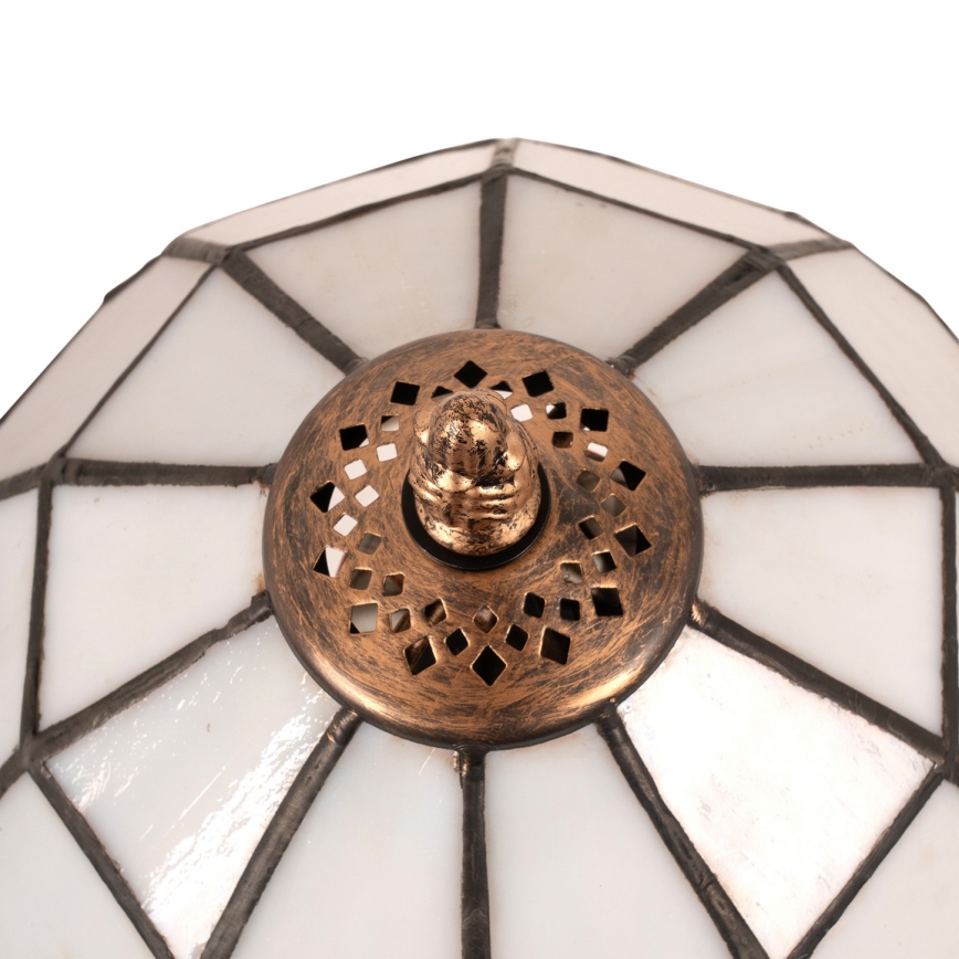 Brilagi – Tiffany-stil glasmosaik bordslampa SIENNA, 1xE27/60W/230V