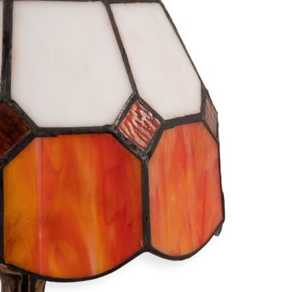 Brilagi – Tiffany-stil glasmosaik bordslampa SIENNA, 1xE27/60W/230V