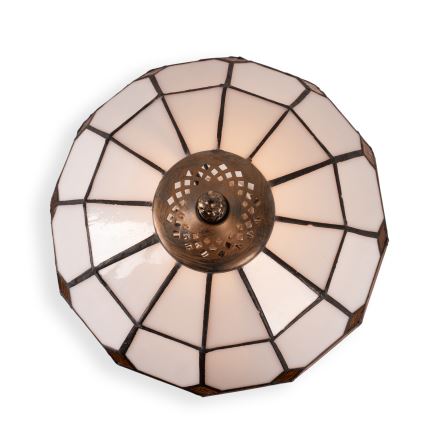 Brilagi - Tiffany-stil glasmosaik bordslampa SIENNA 1xE27/60W/230V