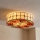 Brilagi - Tiffany-stil glasmosaik taklampa SUNFLOWER 3xE27/60W/230V Ø 40 cm