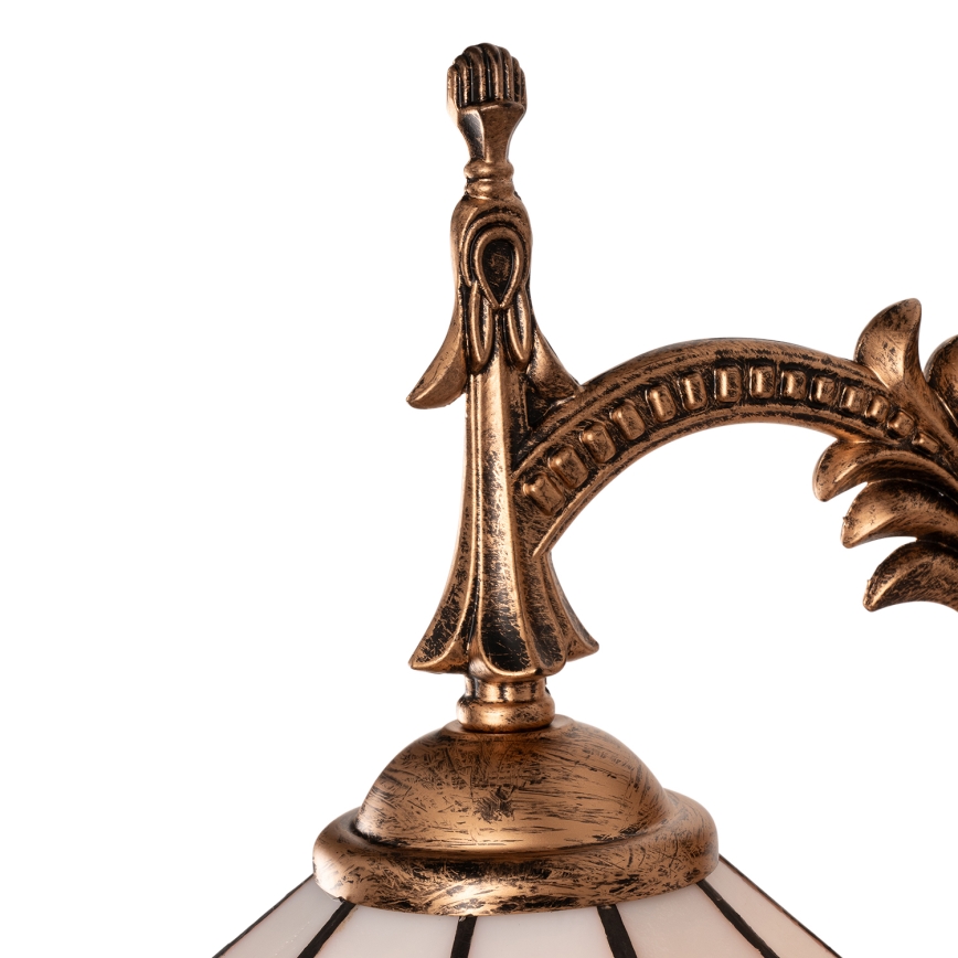 Brilagi - Tiffany-stil glasmosaik vägglampa SIENNA 1xE14/40W/230V