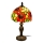 Brilagi - Tiffany-stil glasmosaikbordslampa SUNFLOWER 1xE27/60W/230V