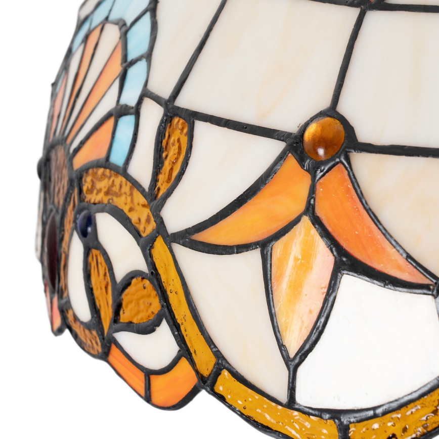 Brilagi - Tiffany-stil golvlampa MIRABELLA 2xE27/60W/230V