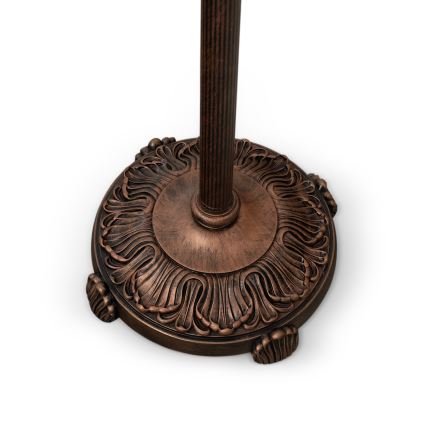 Brilagi - Tiffany-stil golvlampa MIRABELLA 2xE27/60W/230V