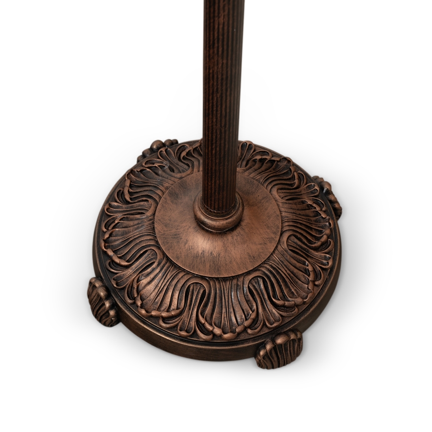Brilagi - Tiffany-stil golvlampa MIRABELLA 2xE27/60W/230V