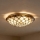 Brilagi - Tiffany-stil taklampa i glasmosaik, elfenben, 2xE27/60W/230V Ø 40 cm