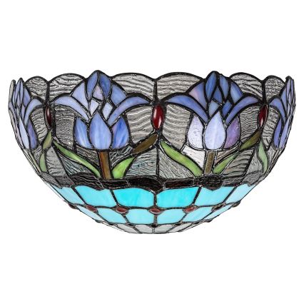Brilagi - Tiffany-stil vägglampa LORAS 1xE14/40W/230V