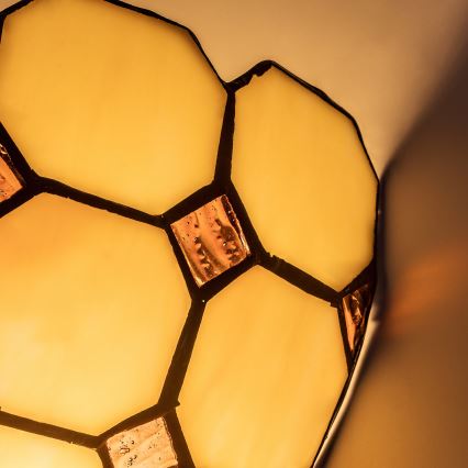 Brilagi - Tiffany-vägglampa DORAN i glasmosaik 1xE14/40W/230V