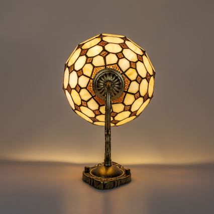 Brilagi - Tiffany-vägglampa i glasmosaik DORAN 1xE27/40W/230V