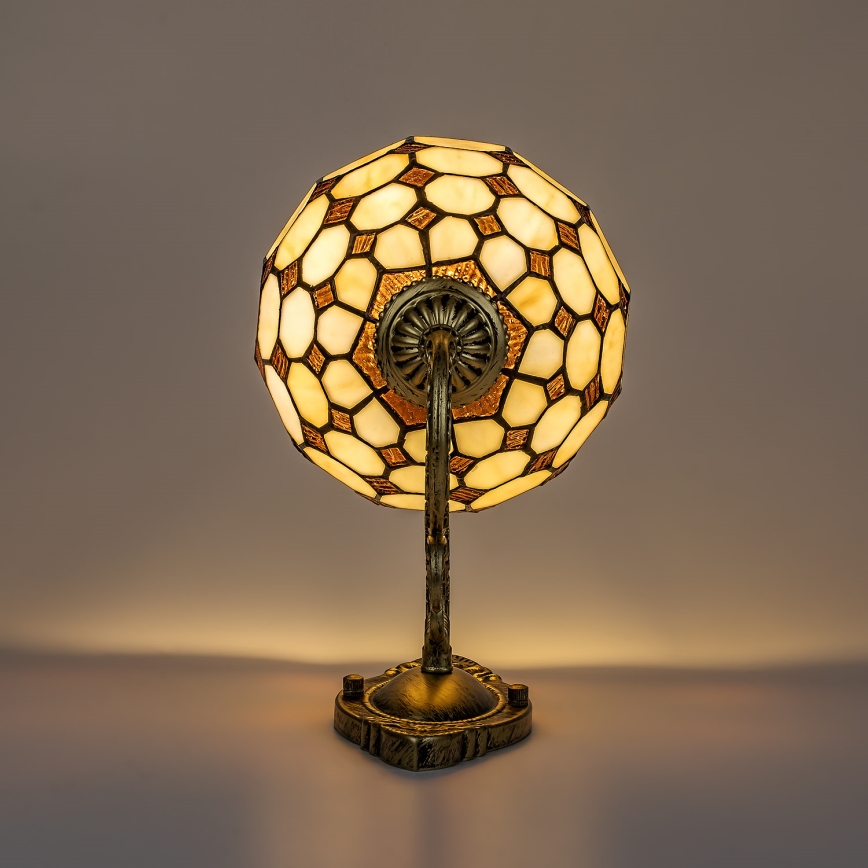 Brilagi - Tiffany-vägglampa i glasmosaik DORAN 1xE27/40W/230V