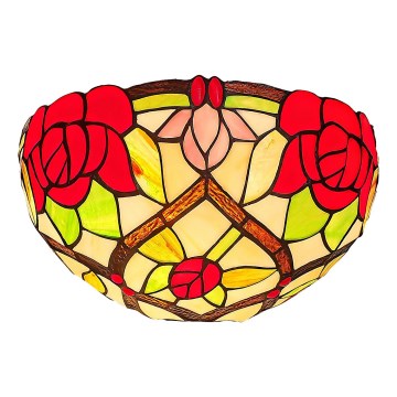 Brilagi - Tiffany-vägglampa i glasmosaik GARLAN 1xE14/40W/230V