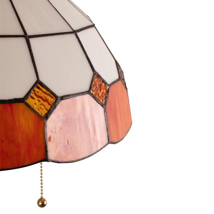 Brilagi - Tiffany-vitrajlampa golvlampa SIENNA 2xE27/60W/230V