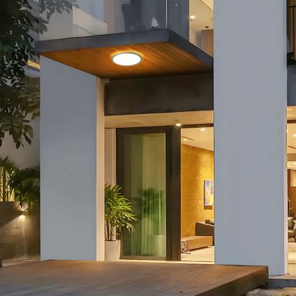 Brilagi - LED-badrumstaklampa ULTRA SLIM LED/12W/230V Ø 22,5 cm guld IP54