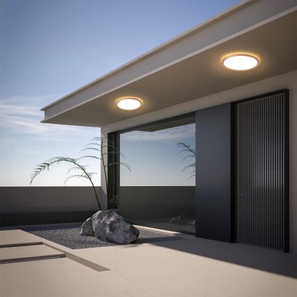 Brilagi - ULTRA SLIM taklampa för badrum LED/18W/230V Ø 30 cm roséguld IP54