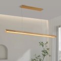 BRILAGI - UMEA WOOD takpendel med vajer, LED 30 W, 230 V, 120 cm, i trä