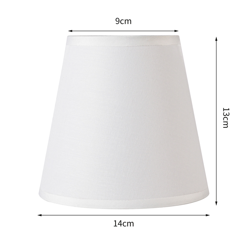 Brilagi - Universal lampskärm NUBILA E27 13x9 cm vit