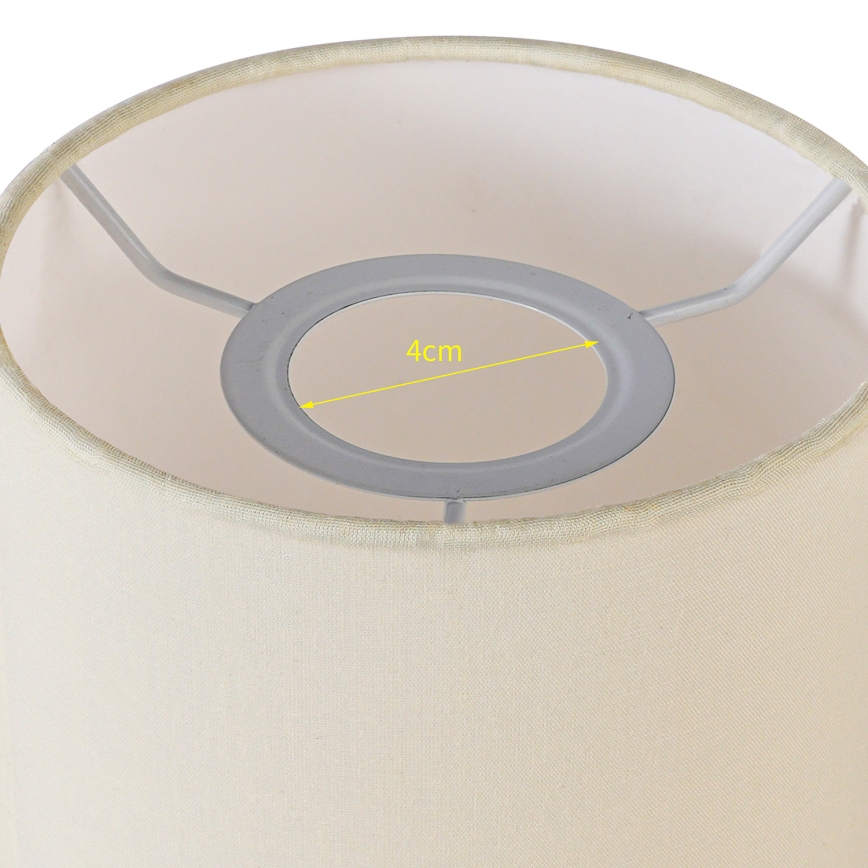 Brilagi - Universal lampskärm NUBILA E27 15,5x14 cm krämvit