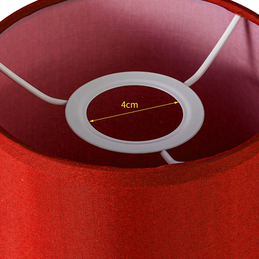 Brilagi - Universal lampskärm NUBILA E27 15,5x14 cm röd