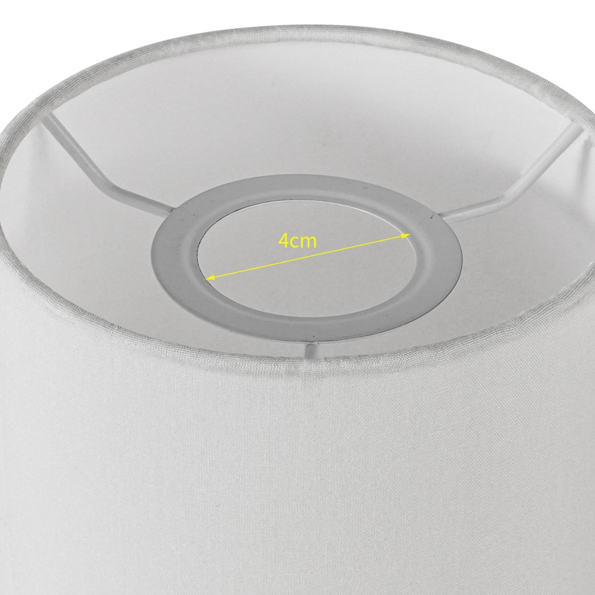 Brilagi - Universal lampskärm NUBILA E27 15,5x14 cm vit