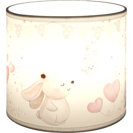 BRILAGI - Universell lampskärm BOBO E27 diam. 15 cm krämfärgad/kaniner
