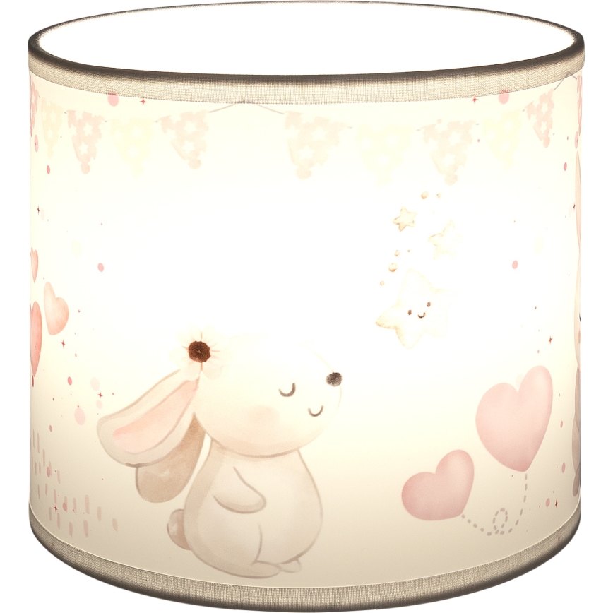BRILAGI - Universell lampskärm BOBO E27 diam. 15 cm krämfärgad/kaniner