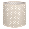 BRILAGI - Universell lampskärm BOBO E27 Ø 15 cm beige/prickig