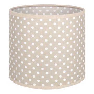 BRILAGI - Universell lampskärm BOBO E27 Ø 15 cm beige/prickig