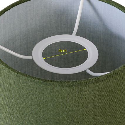 Brilagi - Universal lampskärm NUBILA E27 15,5x14 cm grön