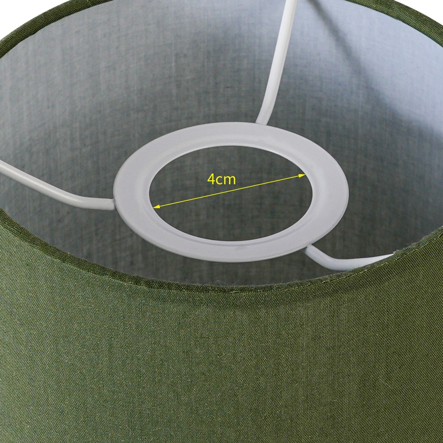 Brilagi - Universal lampskärm NUBILA E27 15,5x14 cm grön