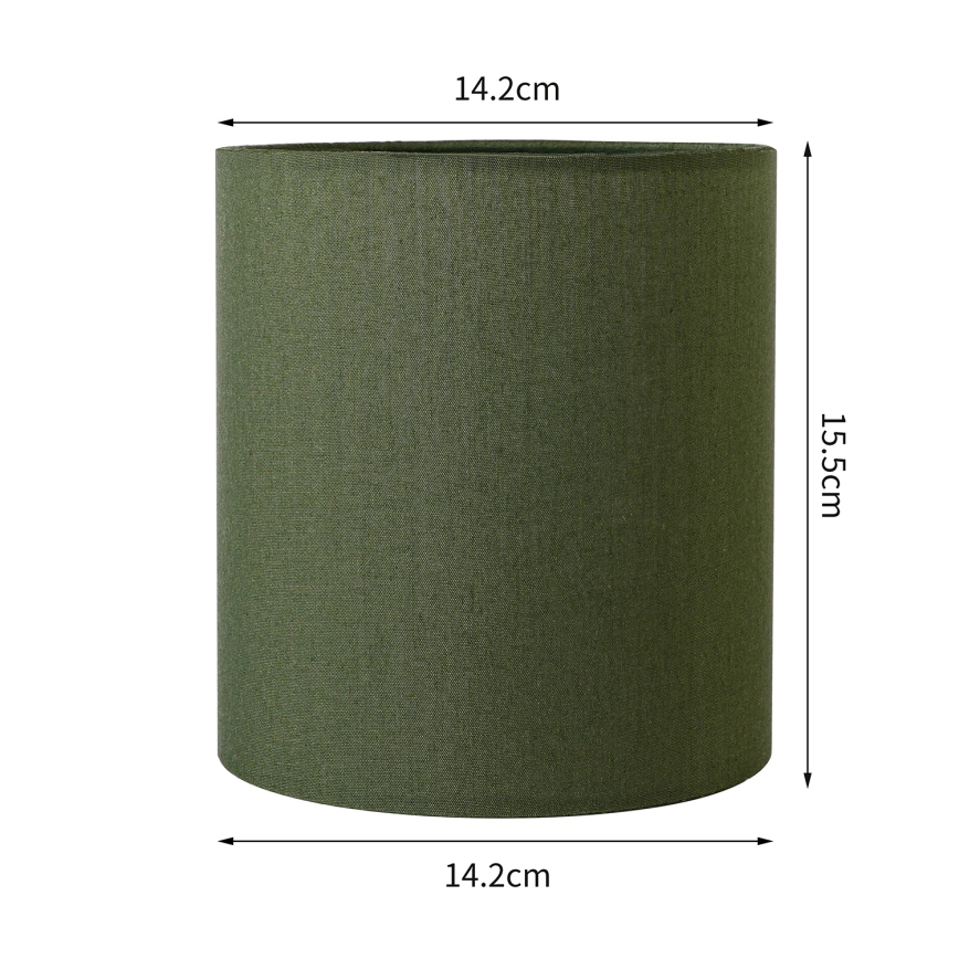 Brilagi - Universal lampskärm NUBILA E27 15,5x14 cm grön