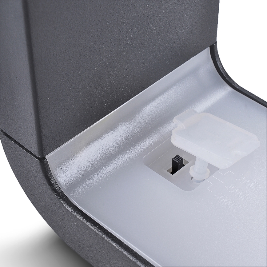 Brilagi - LED vägglampa för utomhusbruk BARI LED/7W/230V 3000/4000/6000K antracit IP54