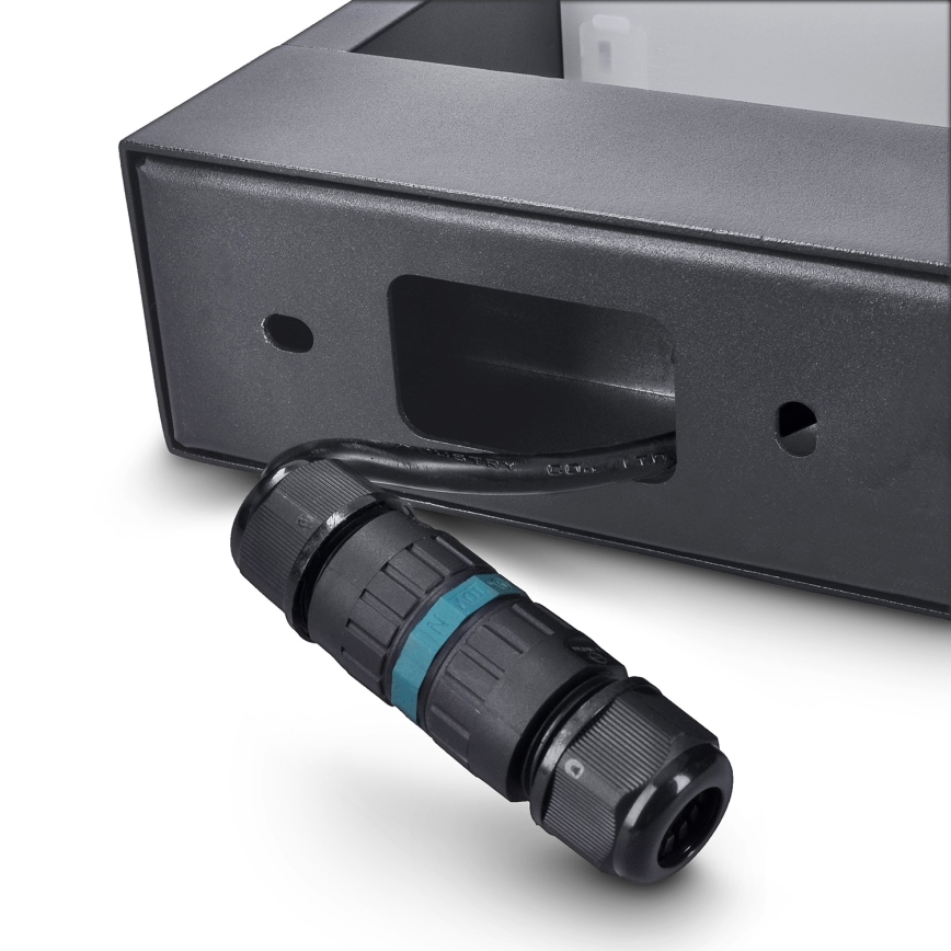 Brilagi - LED vägglampa för utomhusbruk RAGUSA LED/7W/230V 3000/4000/6000K antracit IP54