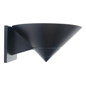 BRILAGI - Utomhus väggarm HARBOR CONE 1xE27/40W/230V 20 cm IP33 svart